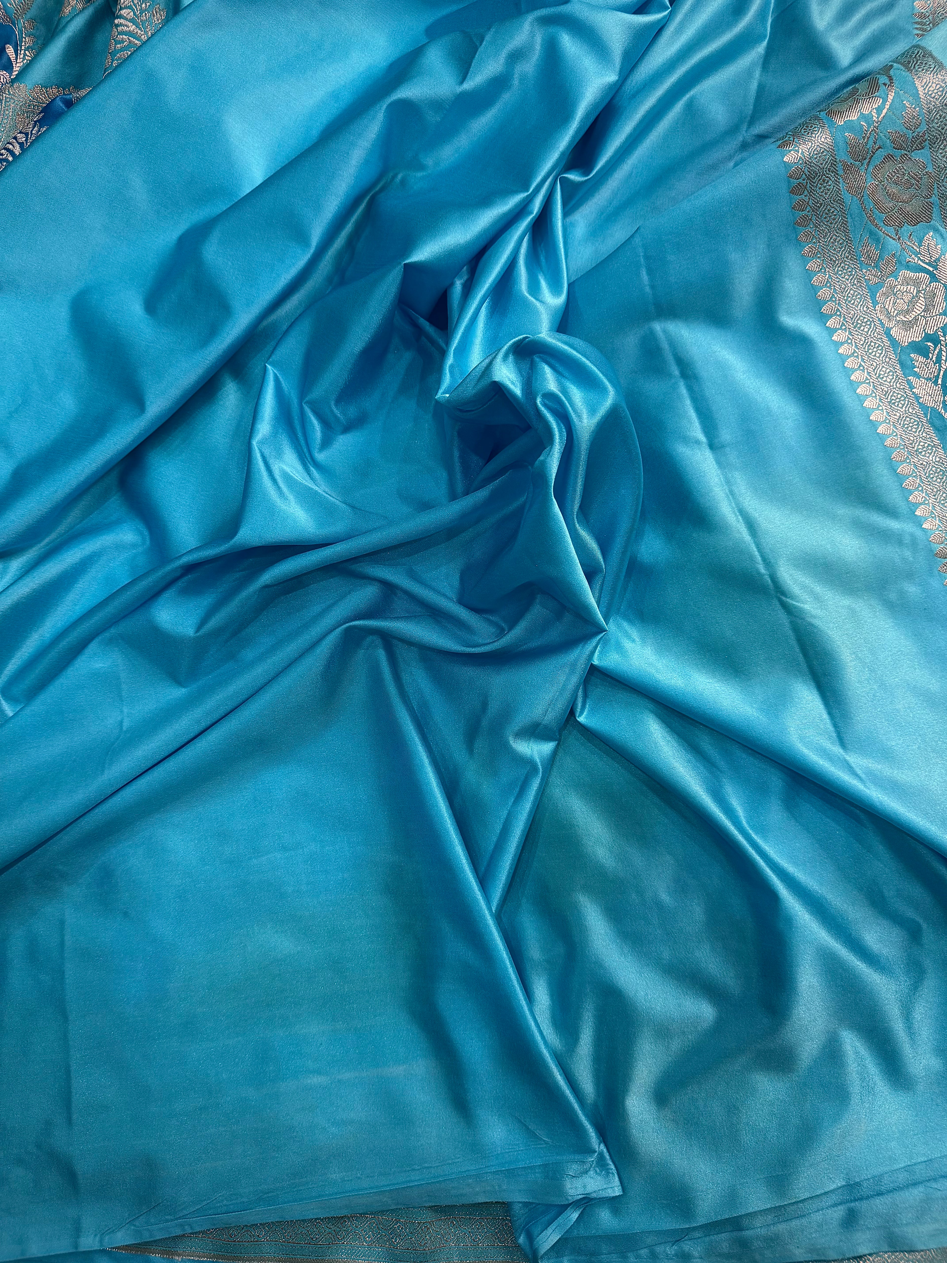 LUXURIOUS RANGKAT SHADE MASHRU KATAN SILK SAREE