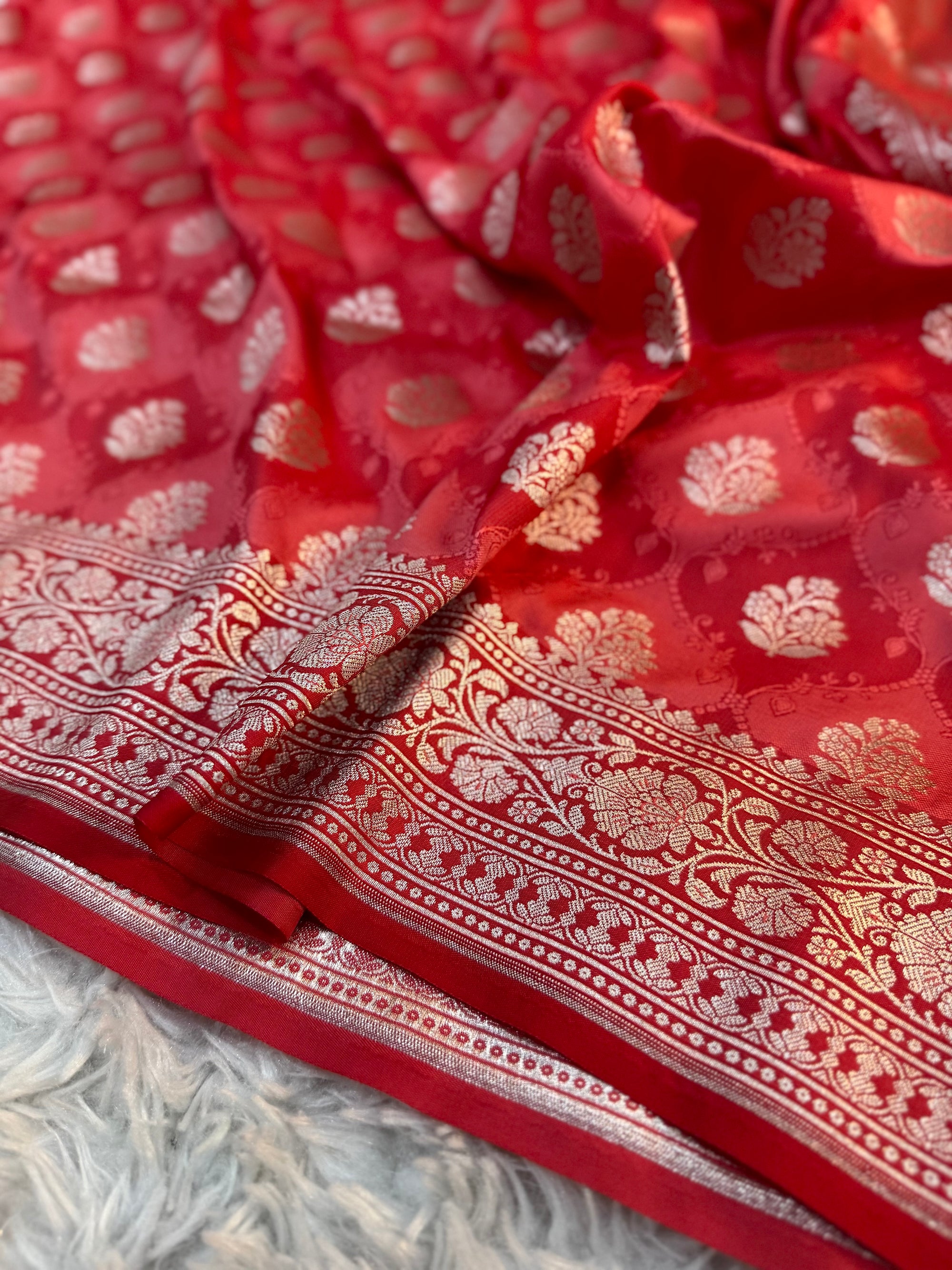 PREMIUM RANGKAT SHADE MASHRU KATAN SILK SAREE